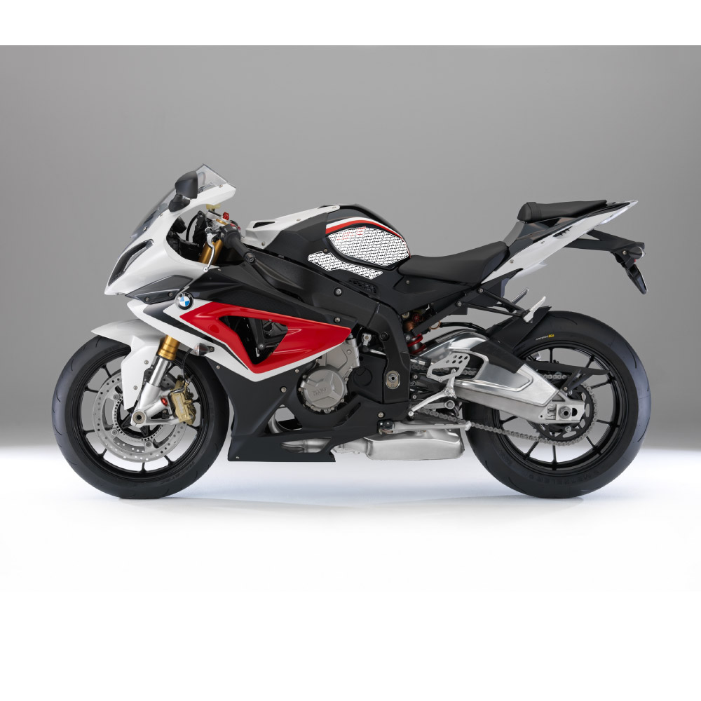 Stompgrip Traction Pads schwarz, für BMW HP4, 2013-2015, S1000RR, 2009-2014