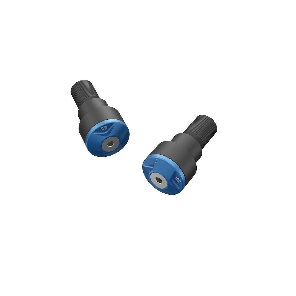 Billet-Lenkerenden Blau für Yamaha MT-07