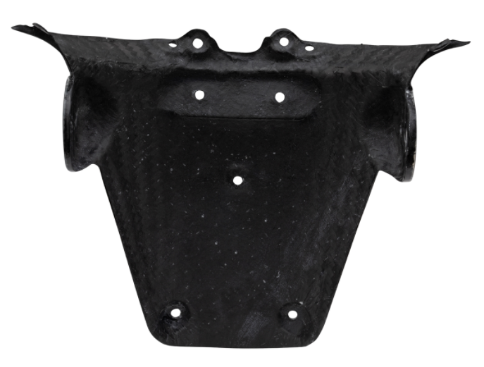 Nummernschildhalter für Vespa Primavera/​Sprint 50-150ccm, Carbon