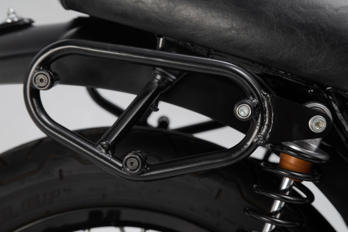SW-Motech Legend Gear Seitentaschen-System LC2  Black Edition für Kawasaki W 800 Street / Cafe (Bj.1
