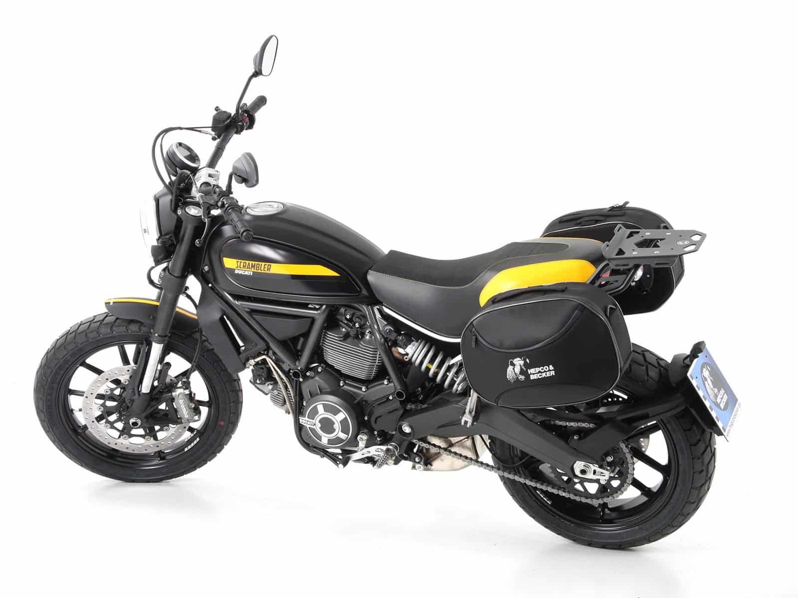 C-Bow Seitenträger schwarz für Ducati Scrambler 800 (15-18) Hepco & Becker
