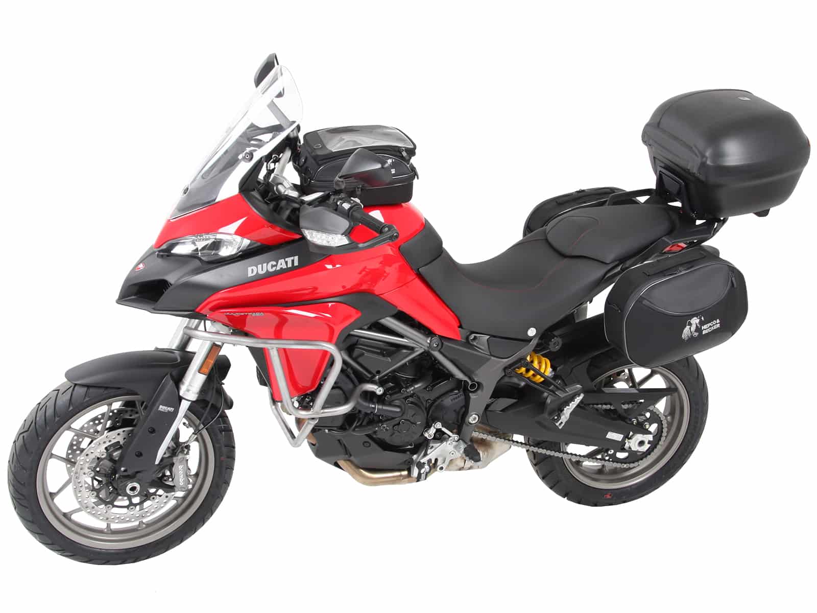 Alurack Topcaseträger für Ducati Multistrada 950 /S (17-21) Hepco & Becker