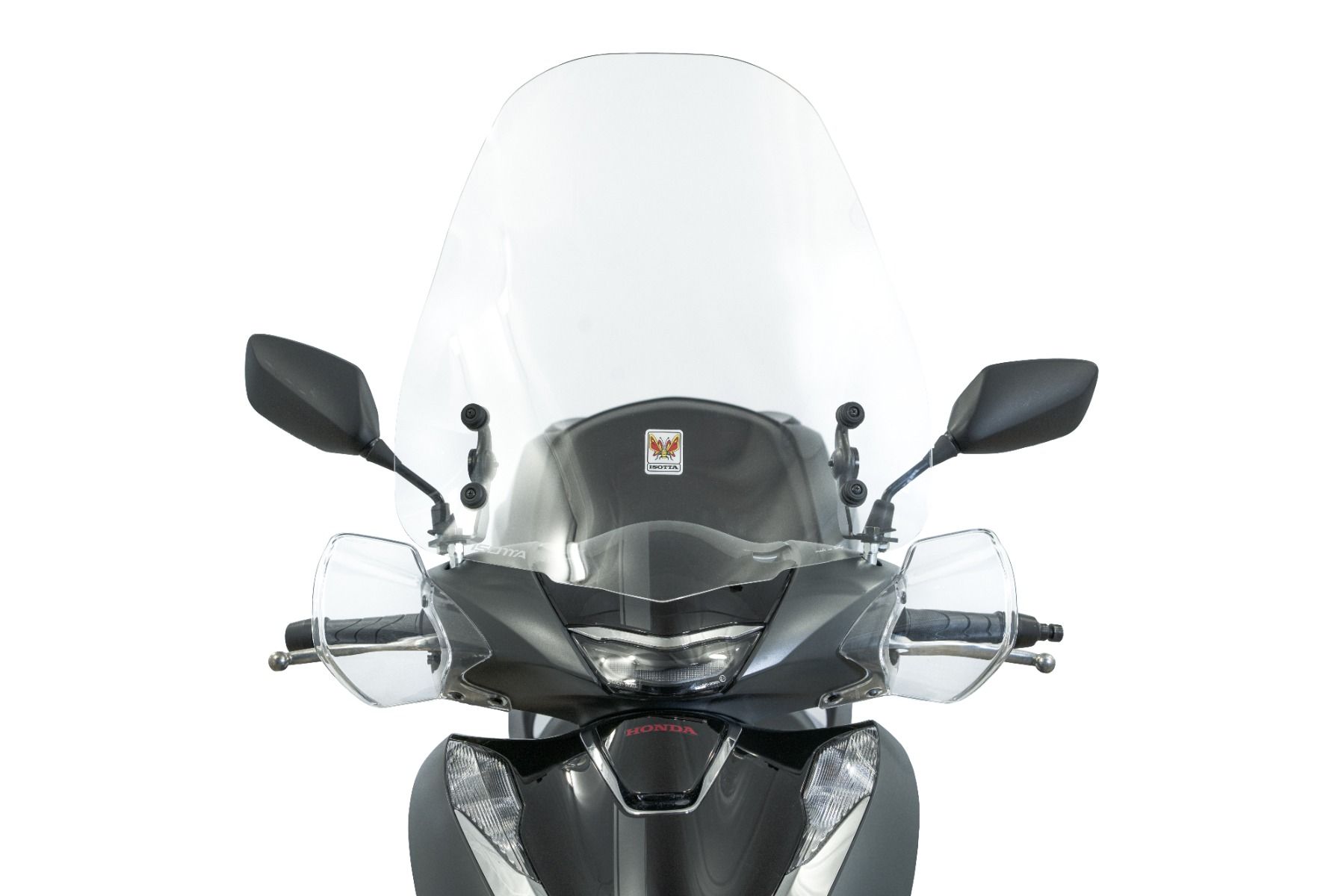 Mittelhohe Windschutzscheibe klar für Honda SH 125i / 150i / SH 350i (20-24)