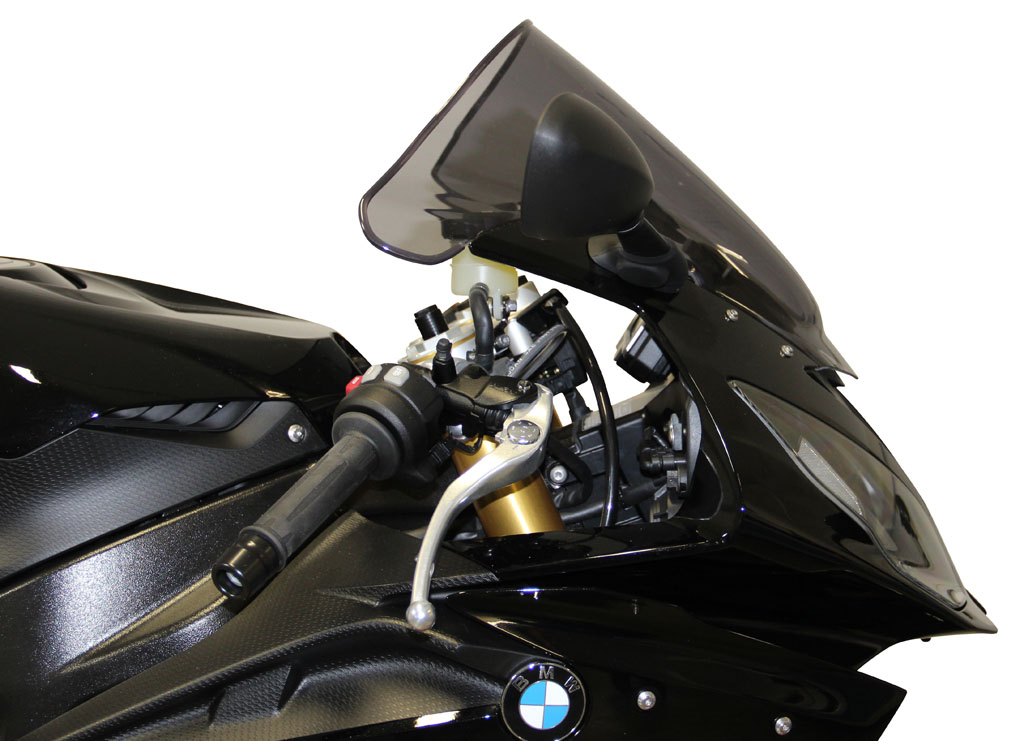 Racingscheibe MRA "R" rauchgrau für BMW S1000 RR /HP4 (Bj.15-18)