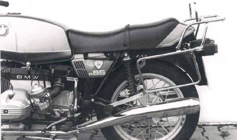 Rohrgepäckbrücke Topcase-Träger und Seitenkofferträger chrom für BMW R 45 (78-85)/R 65 (78-85)