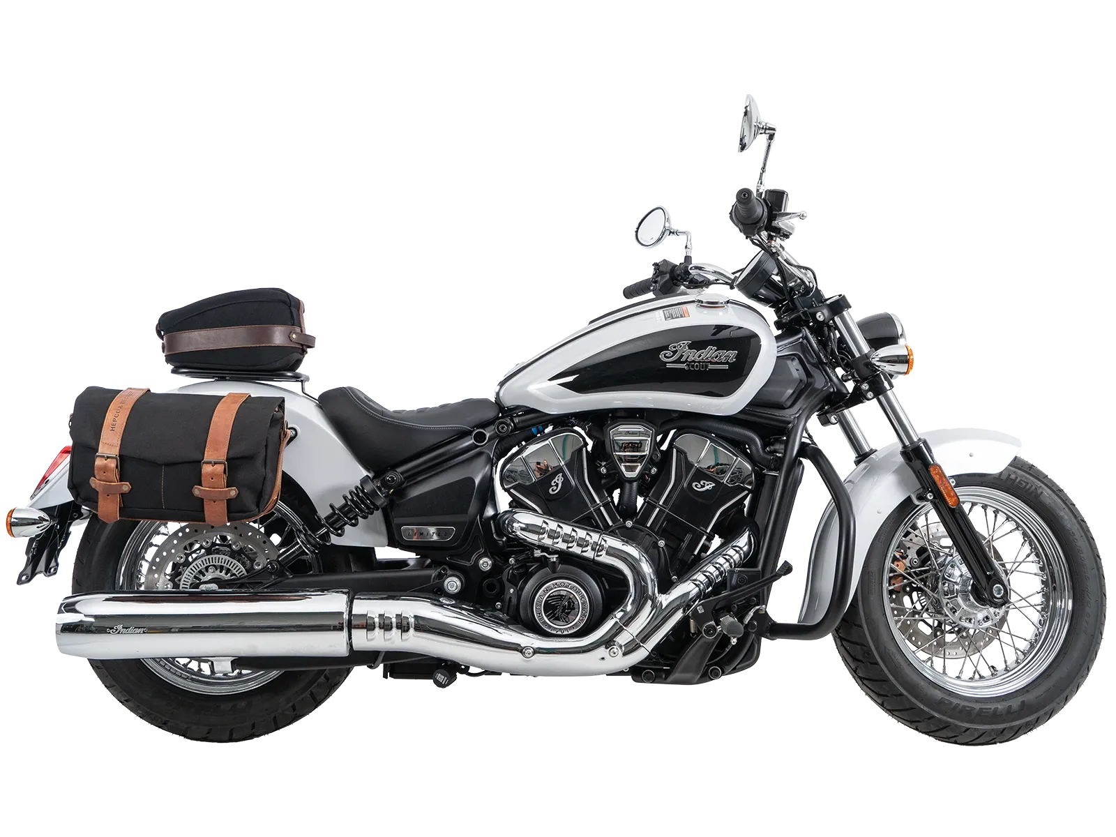 C-Bow Seitenträger chrom für Indian Scout Sixty Classic (25-) Hepco & Becker