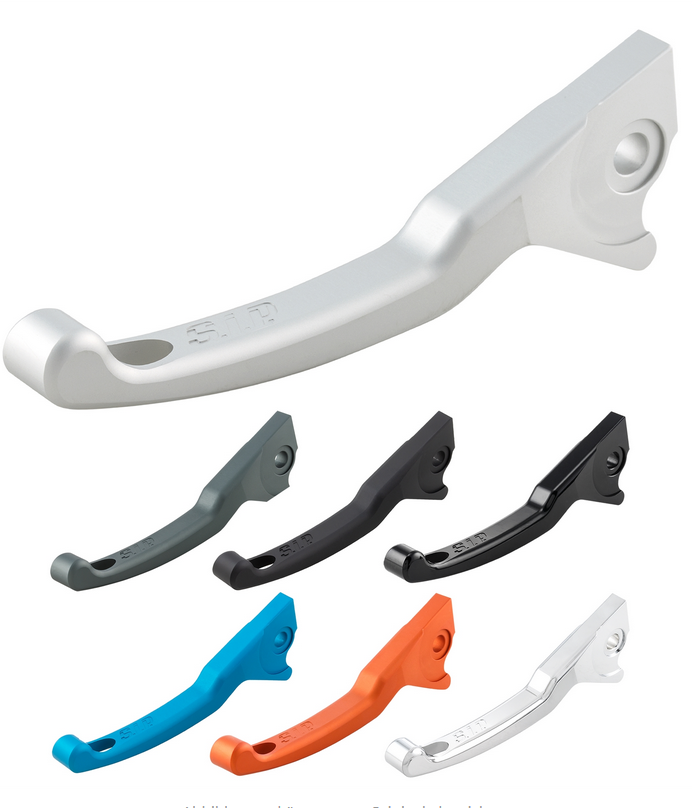 Sporthebel Set Bremse Shorty für Vespa LX /​LXV /​S /​Primavera /​Sprint 50-150ccm, chrom
