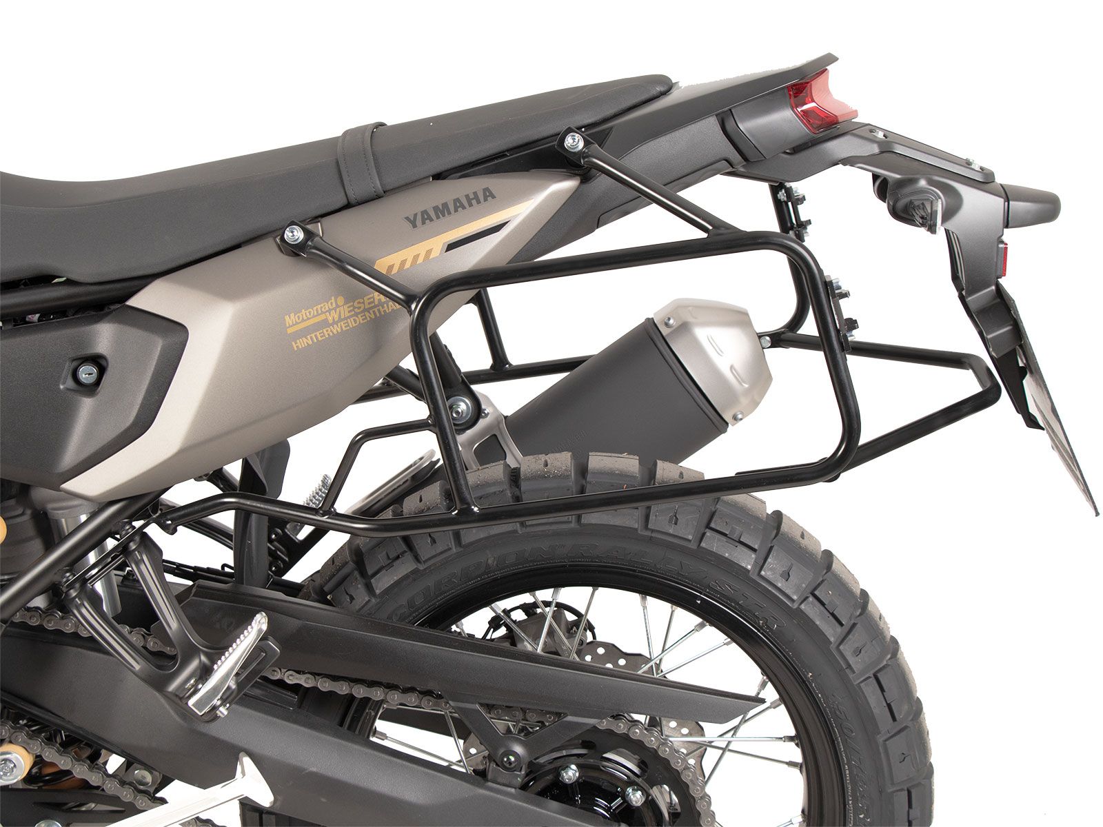 Seitenkofferträger festverschraubt schwarz für Yamaha Ténéré 700 (25-) Hepco & Becker