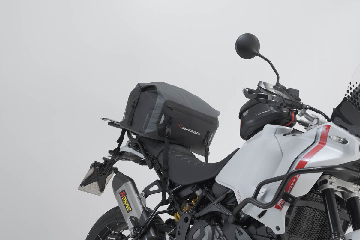 SW-Motech Drybag 260 Hecktasche für Kawasaki ZX-10 R Ninja, grau / schwarz