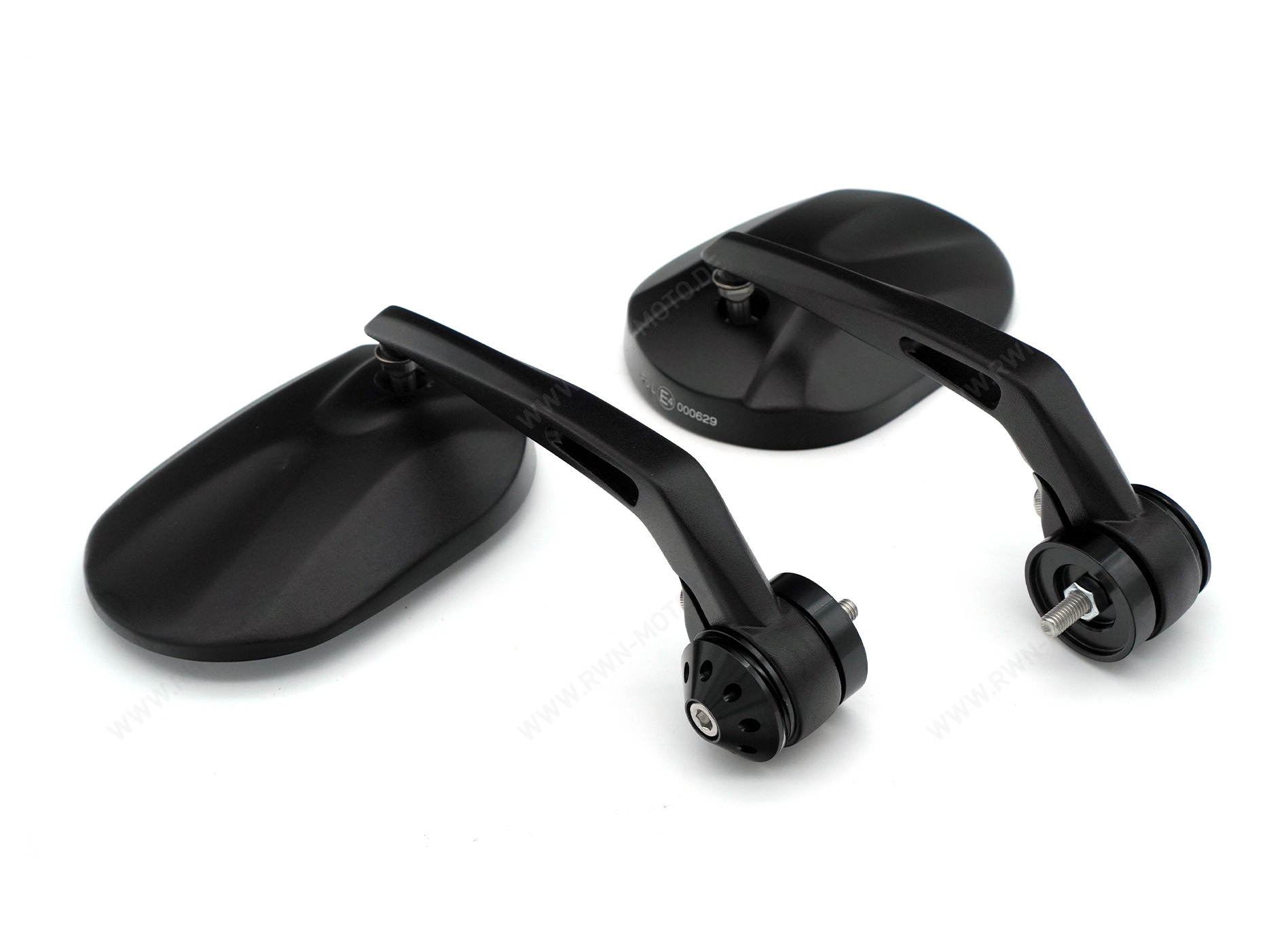 Lenkerendspiegel, schwarz für Moto Guzzi V7 850 2021-