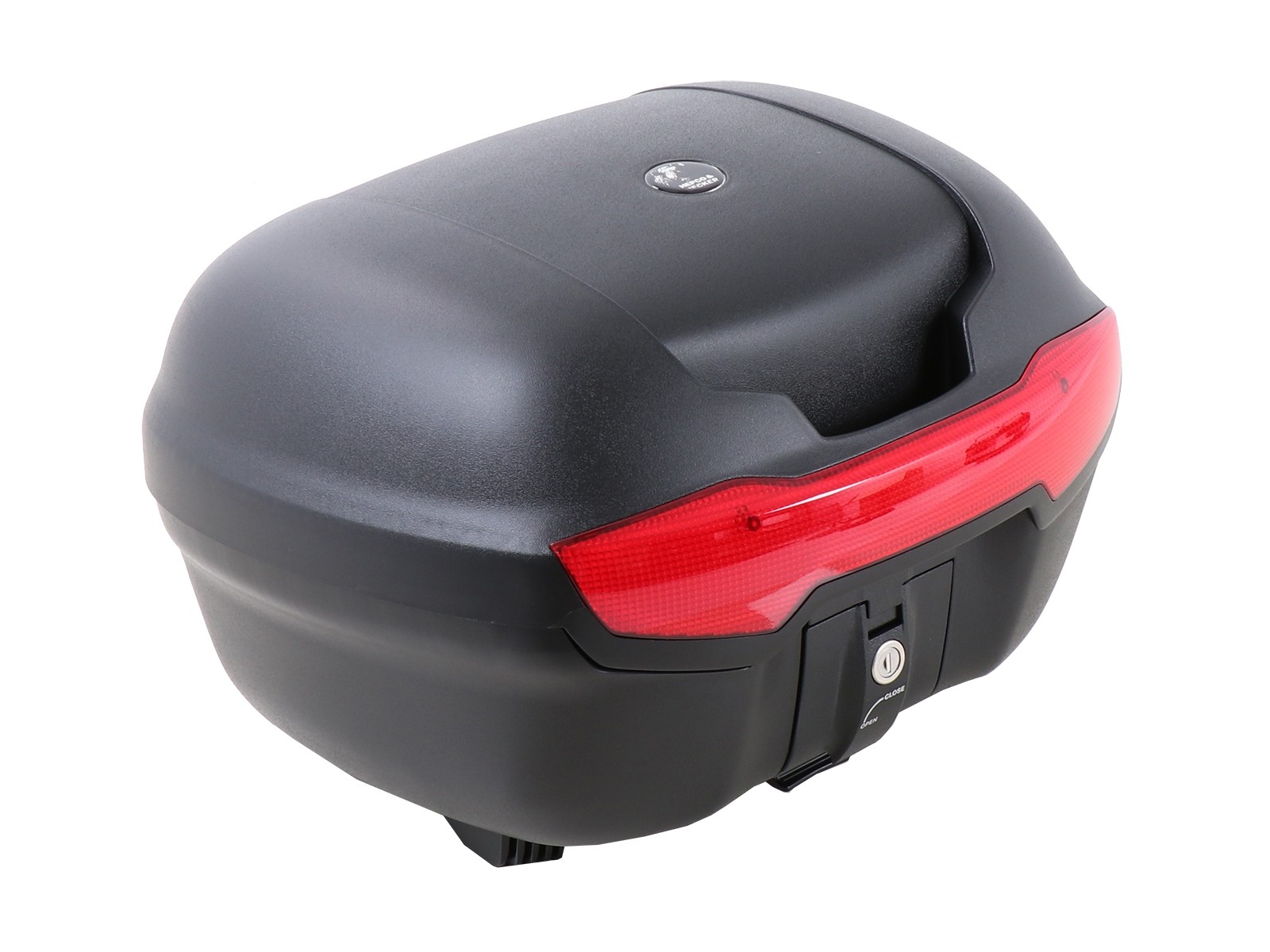 Journey Topcase 40 schwarz inkl. Universaltopcasepalette für Fremdträger Original Hepco & Becker