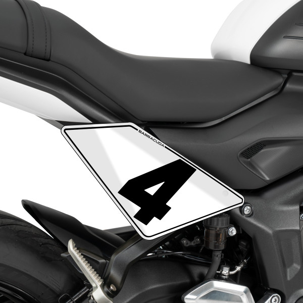 Nummerntafel für Triumph Trident 660 (21-) - Barracuda