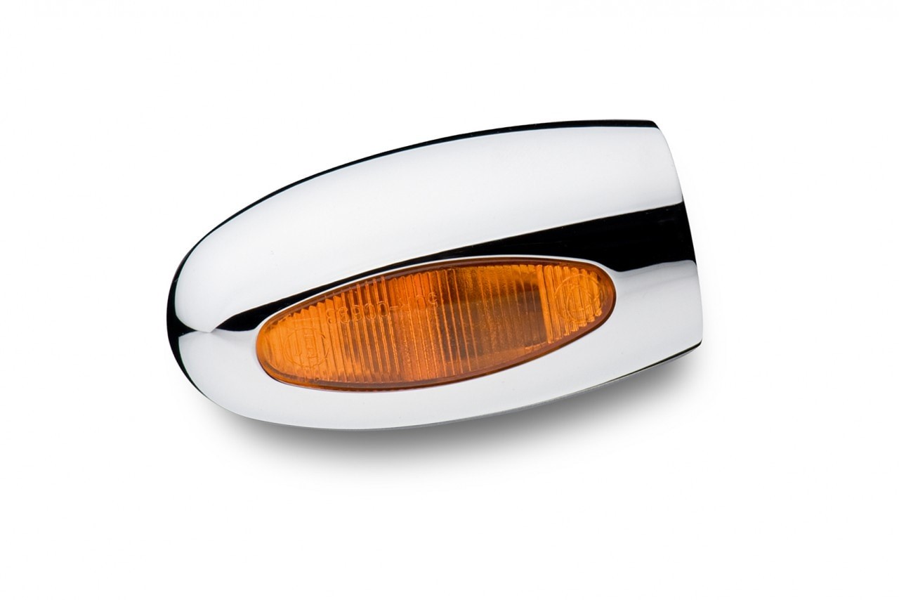 Kellermann Austauschgrundkörper, Stahl, BL 1000 yellow, Halogen, chrom glänzend