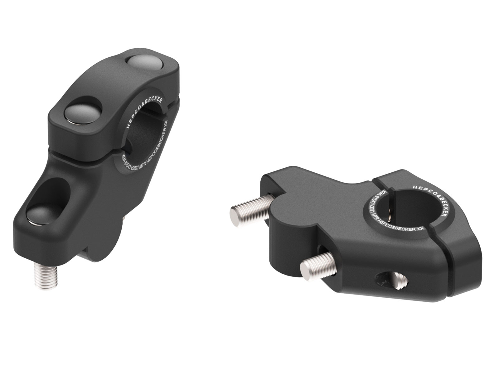 Lenkererhöhung H=30 mm mit Versatz 21 mm zurück für Aprilia Tuono 125 (17-)