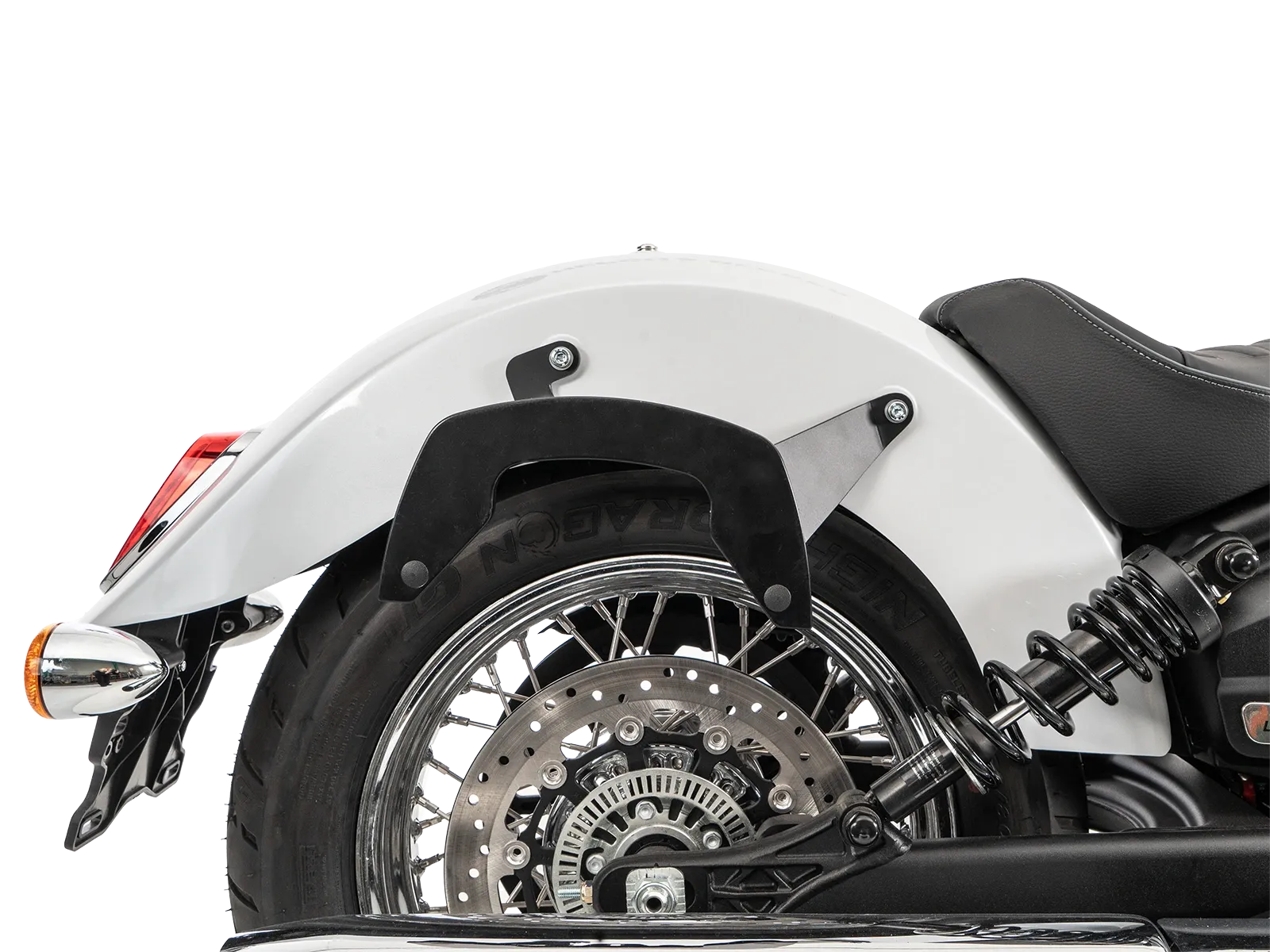 C-Bow Seitenträger schwarz für Indian Scout Sixty Classic (25-) Hepco & Becker