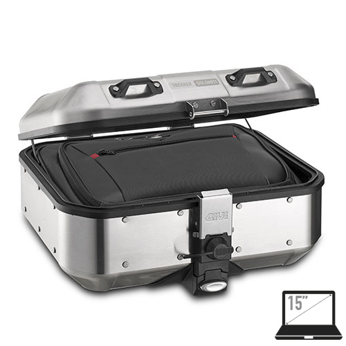 Trekker 30 Dolomiti MONOKEY Topcase / Seitenkoffer Aluminium Givi