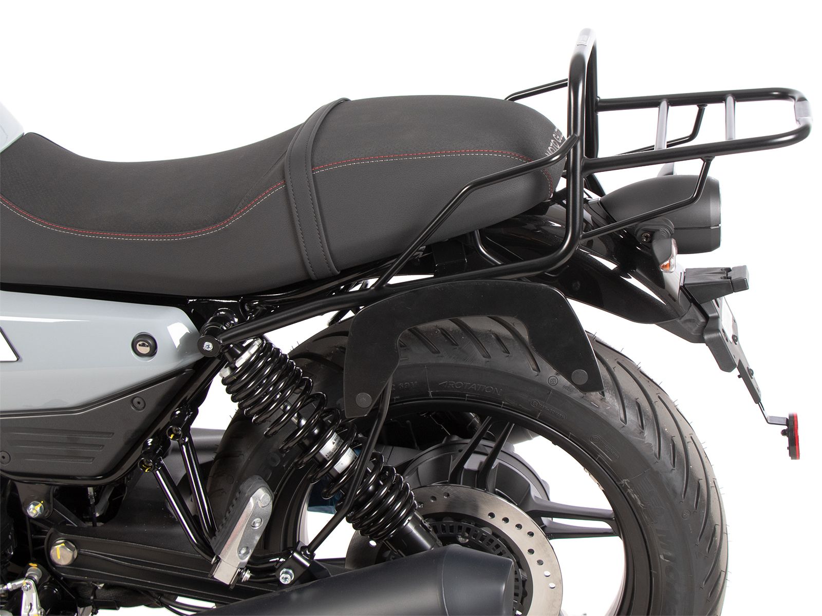 Rohrgepäckbrücke Topcase-Träger schwarz für Moto Guzzi V7 850 Sport (25-) Hepco & Becker