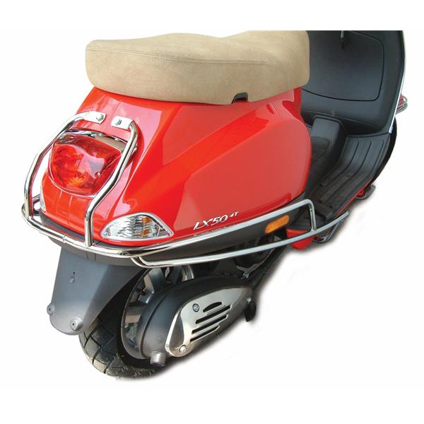 Sturzbügel hinten chrom für Vespa ET2/​ET4/​LX/​LXV/​S 50-150ccm Cuppini