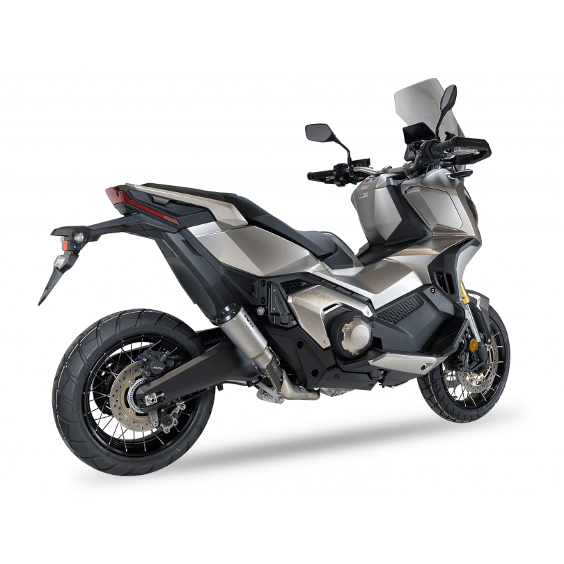IXIL RC Endtopf Honda X-ADV 750 /Forza 750, Edelstahl silber, E-geprüft, Euro3+4+5