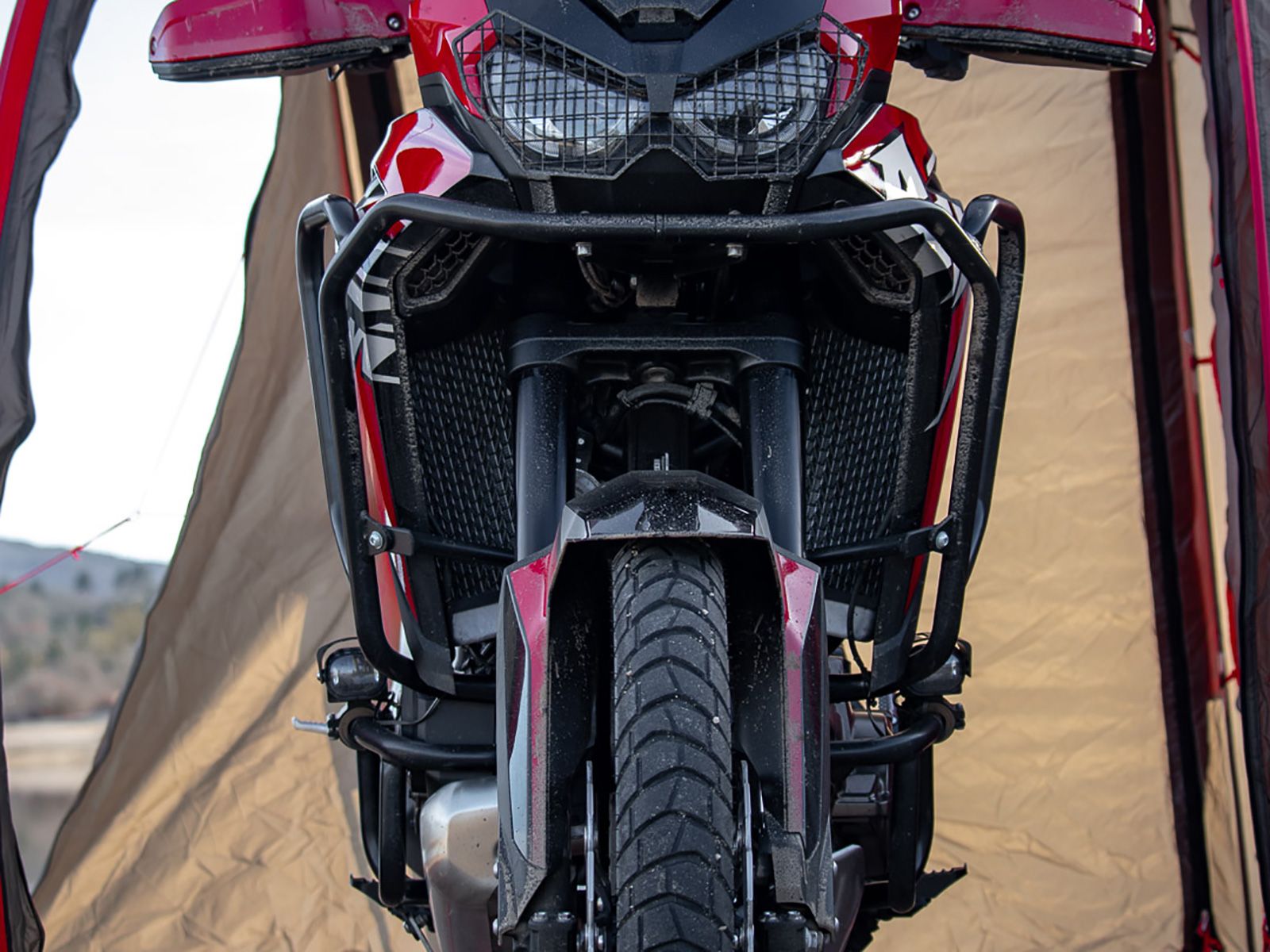 Tankschutzbügel schwarz für Honda CRF 1100 L Africa Twin (20-23) Hepco & Becker
