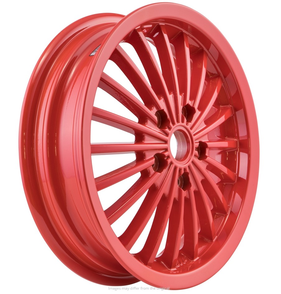 Felge vorne/hinten für Vespa GTS/​GTS Super/​GTV/​GT 60/​GT/​GT L 125-300ccm, rot