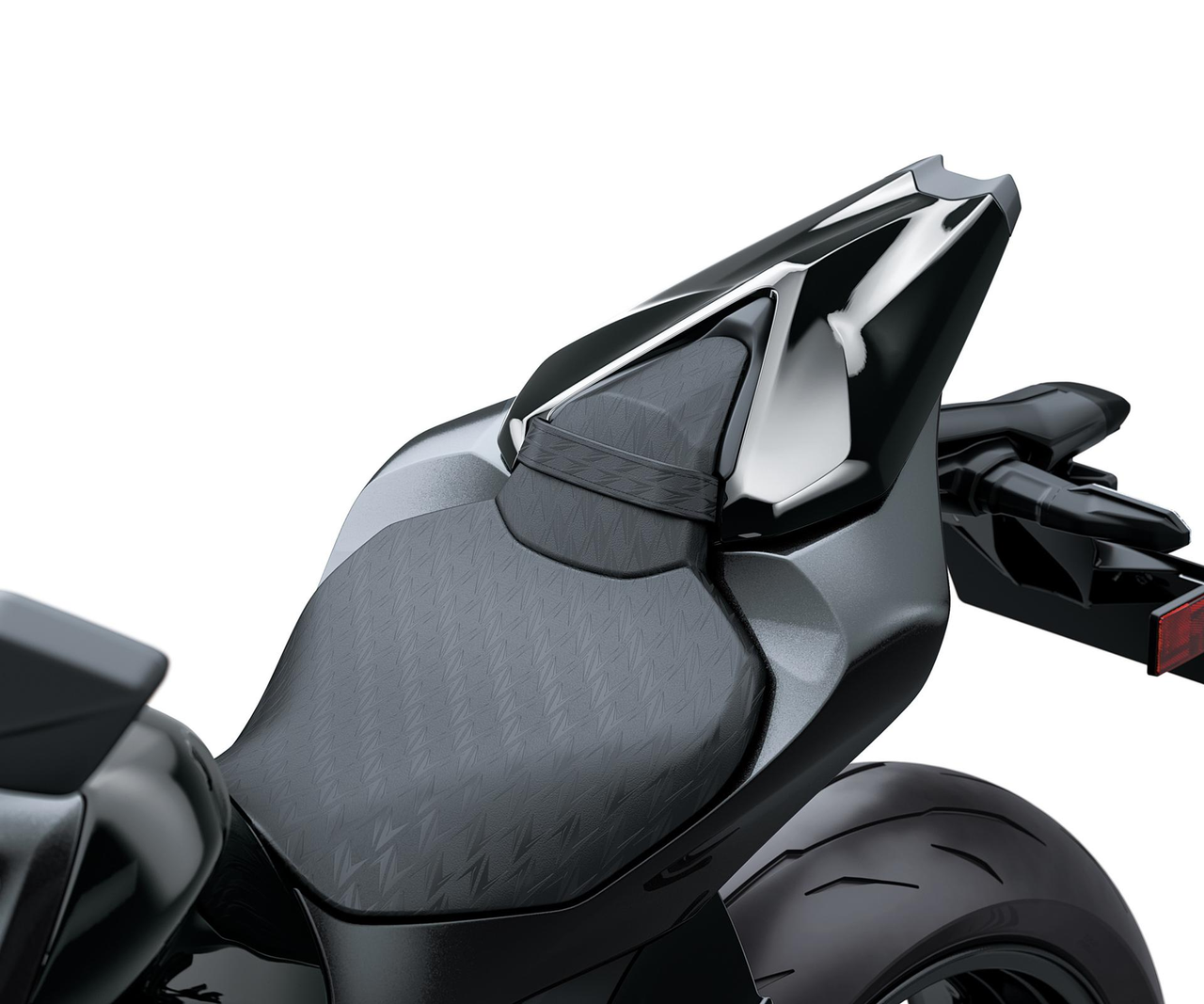 Soziussitzabdeckung Ebony (H8) für Z 1100 /SE (26-) Original Kawasaki