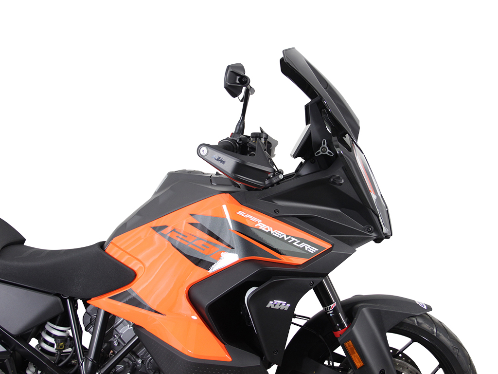 MRA Tourenscheibe "TM" schwarz für KTM Superadventure 1290 /S /R 2021-