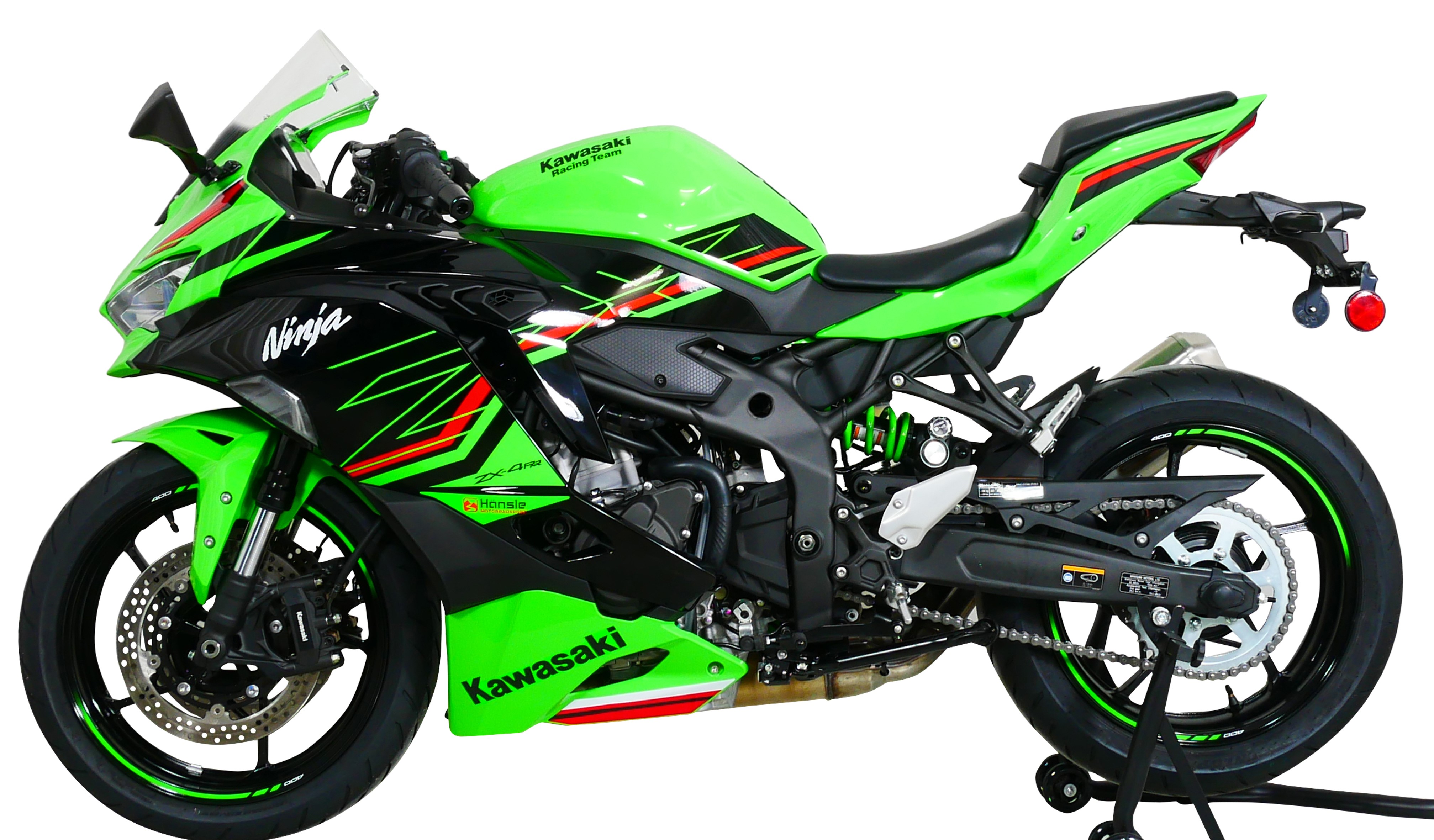 MRA Racingscheibe "R" klar für Kawasaki ZX-4 R / ZX- 4 RR (24-)