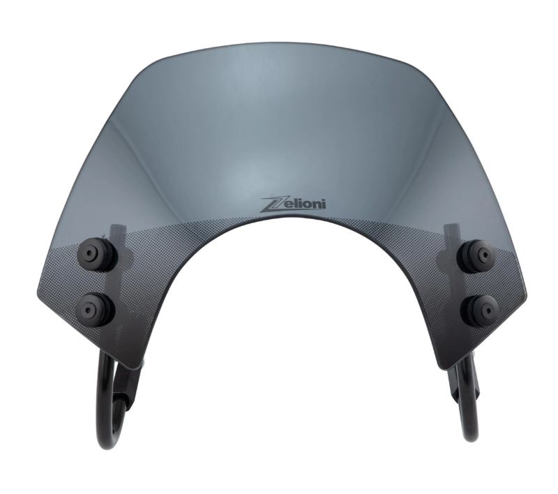 Flyscreen ZELIONI Racing für Vespa GTS/​GTS Super/​GT/​GT L 125-300ccm, schwarz getönt