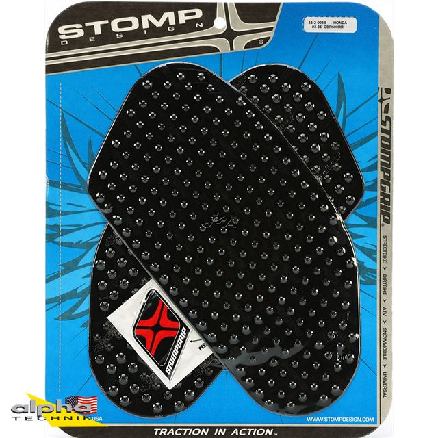 Stompgrip schwarz, Volcano, für  Honda CBR600RR, 2003-2006