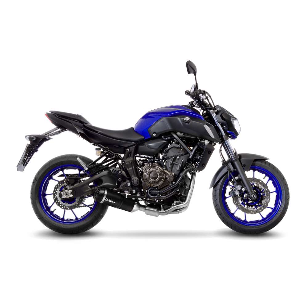 LeoVince Komplettanlage LV One Evo für Yamaha MT-07 /Tracer 700 /XSR 700, Carbon, E-Gutachten