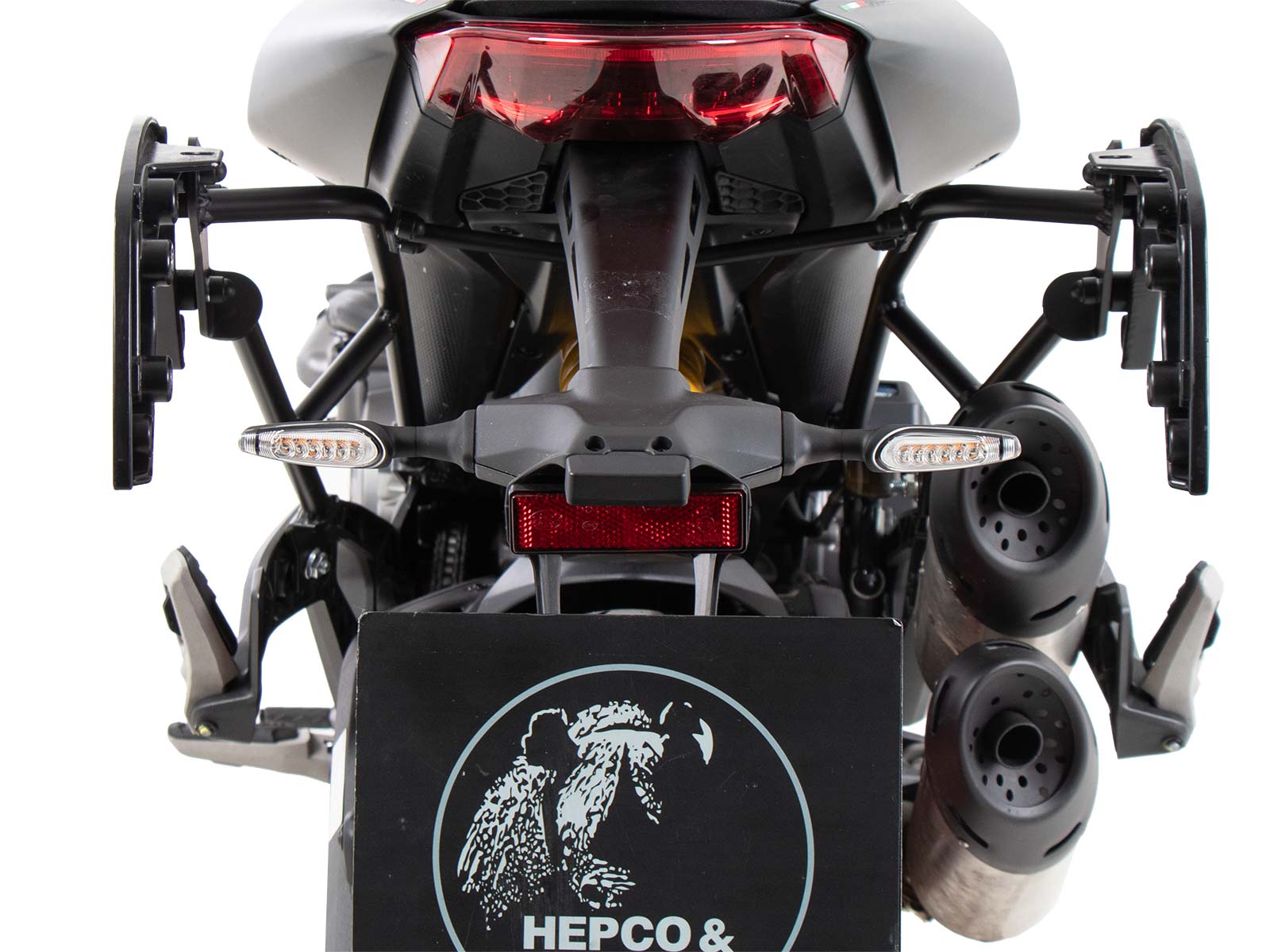 C-Bow Seitenträger schwarz für Ducati Monster 937 / 937+ (21-) Hepco & Becker