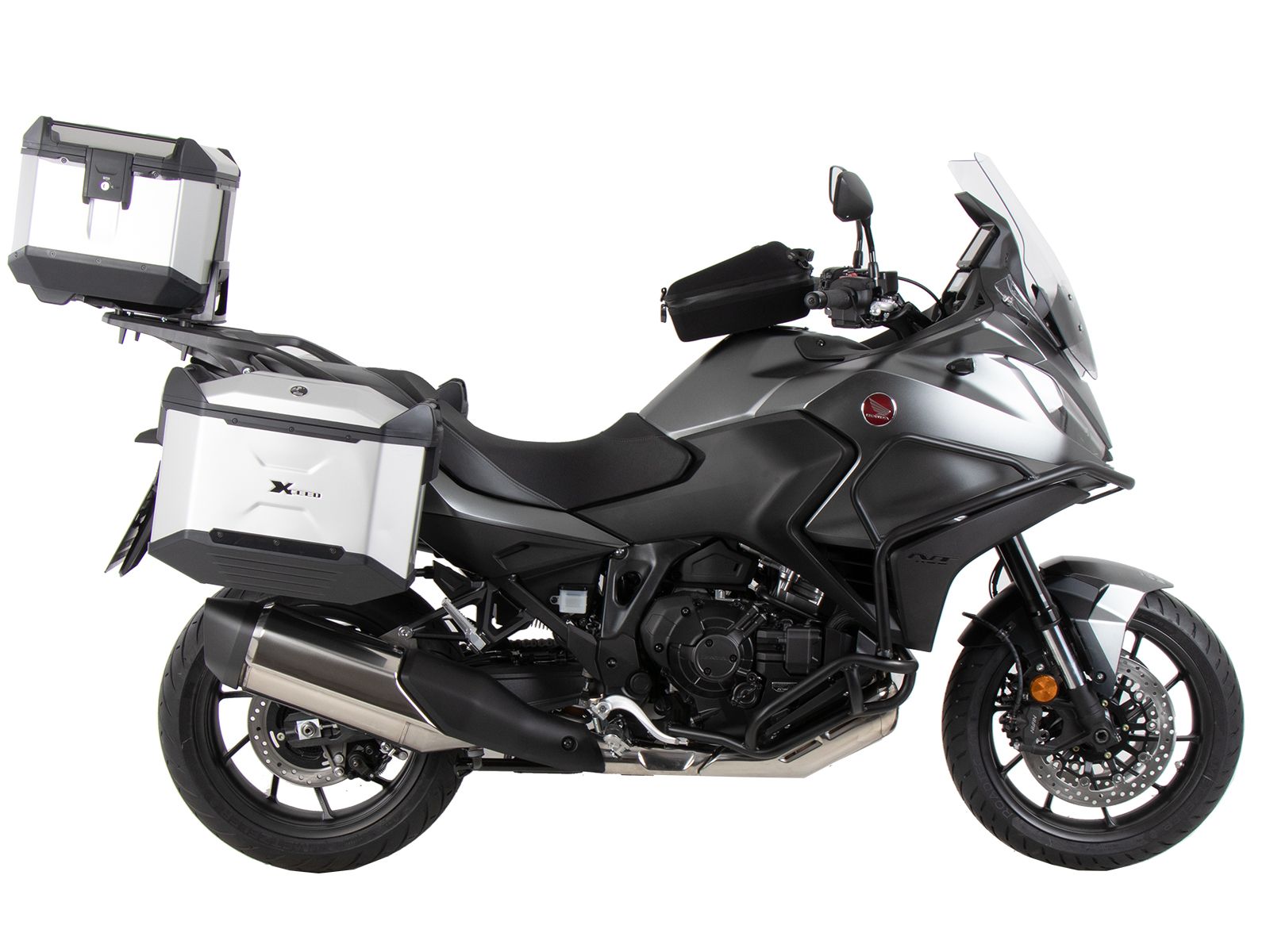 Alurack Topcaseträger für Originalgepäckbrücke für Honda NT 1100 (22-24) Hepco & Becker
