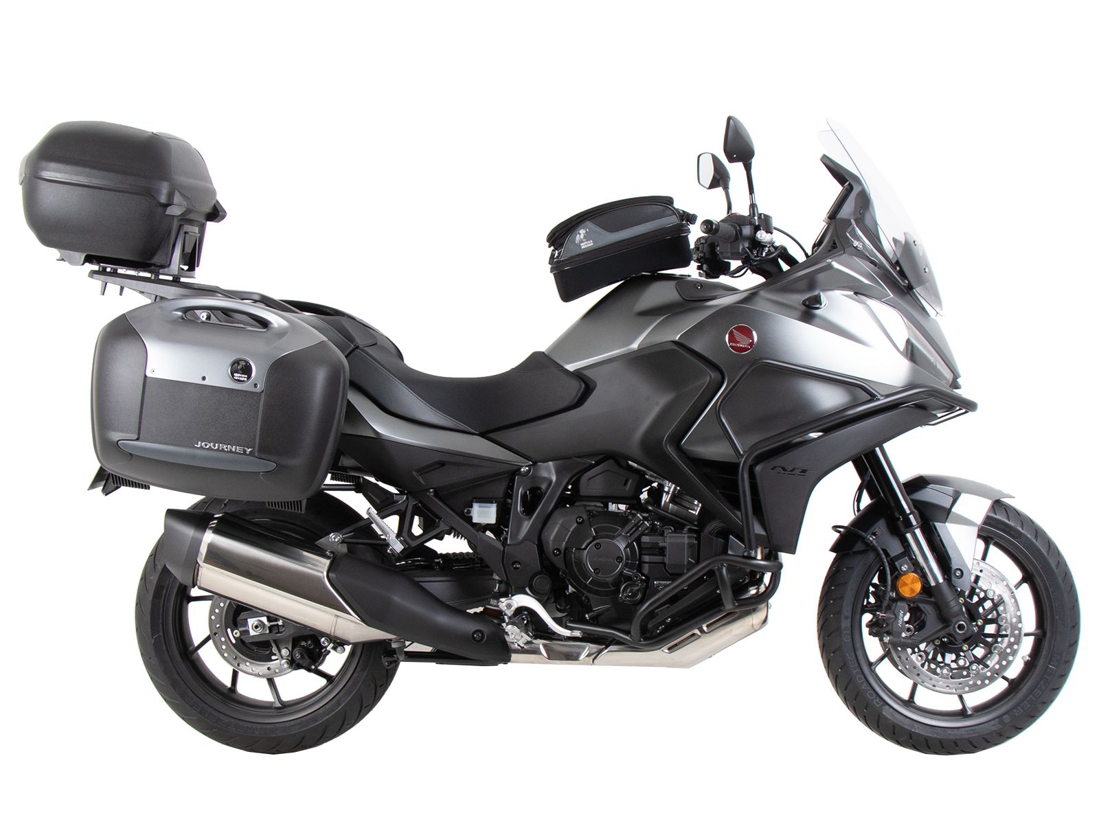 Alurack Topcaseträger für Originalgepäckbrücke für Honda NT 1100 (22-24) Hepco & Becker