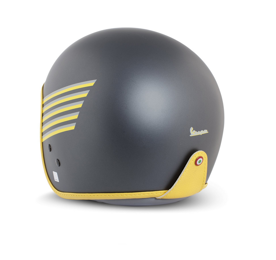Vespa Graphic Helm grau