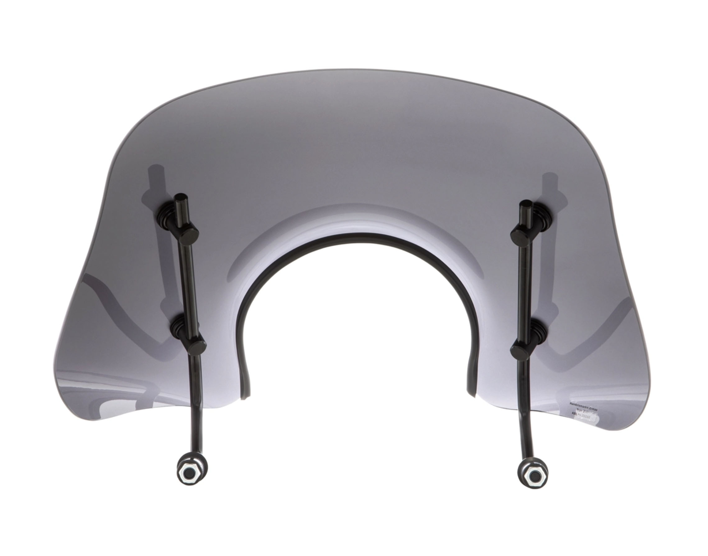 Flyscreen Piccolo für Vespa GTS/​GTS Super/​​GT/​GT L 125-300ccm, schwarz matt