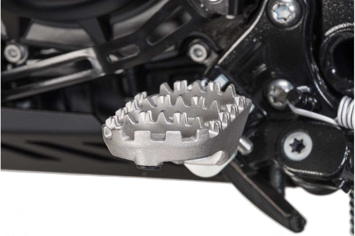 SW-Motech Verstellbare Fußrasten ION, Edelstahl, für BMW F 800 GS /Adventure