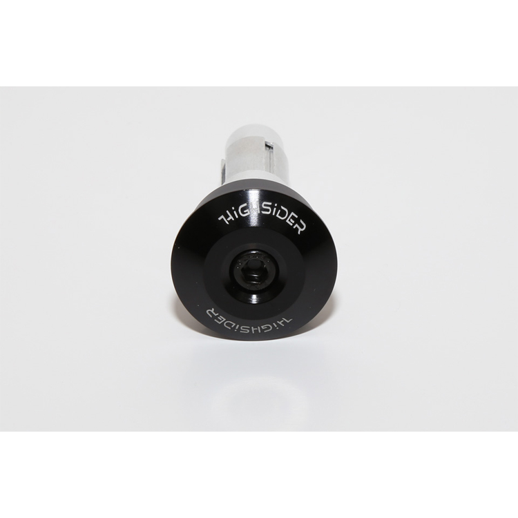 Montage Kit für Lenkerendenspiegel ohne Lenkerendengewichte, schwarz, Highsider DOT