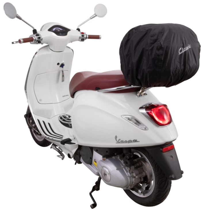 Gepäckkorb Classic für Vespa, dunkelbraun