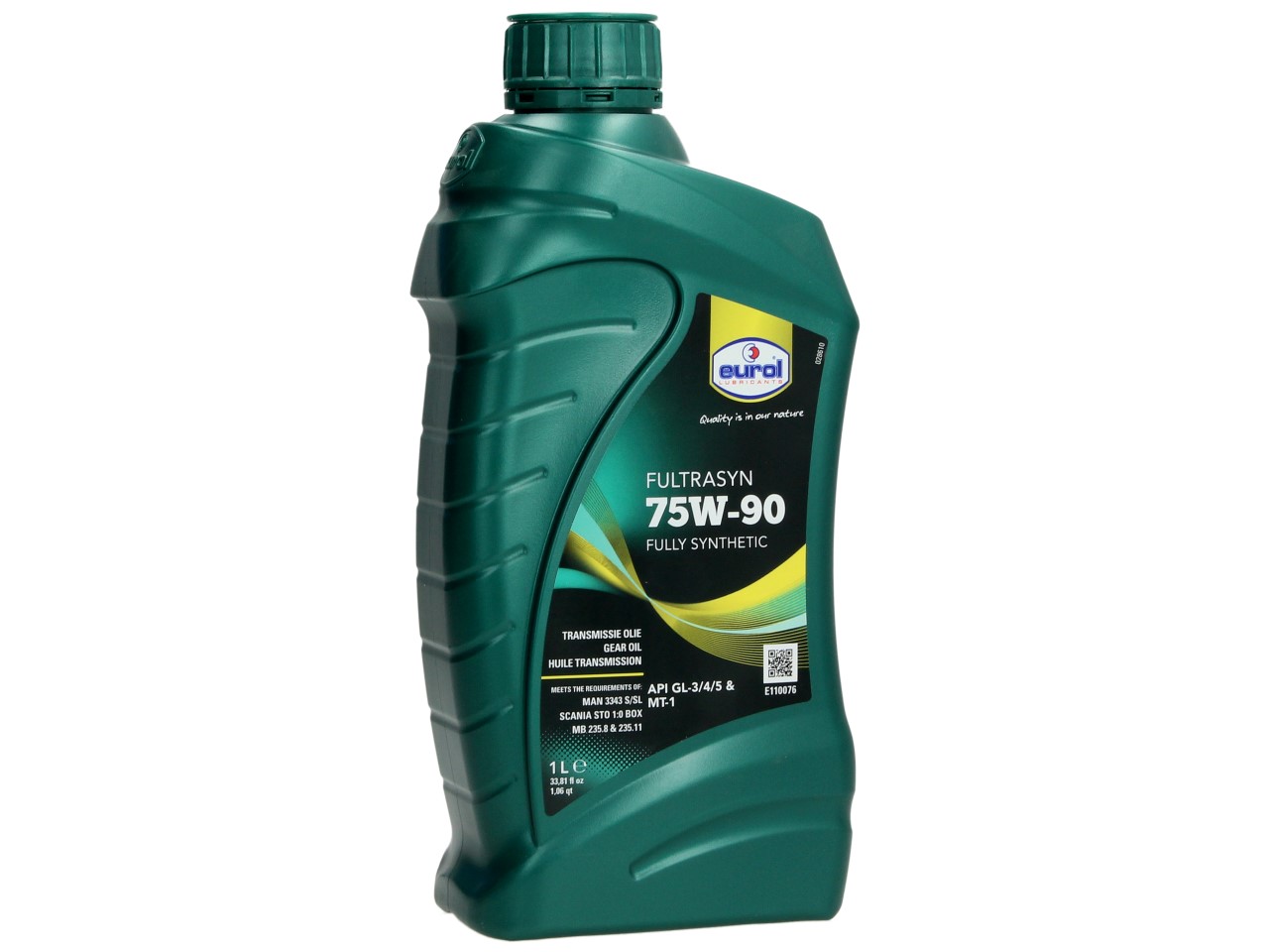 Eurol Getriebeöl, 75W/90, Eurol Fultrasyn, vollsynthetisch, 1 l