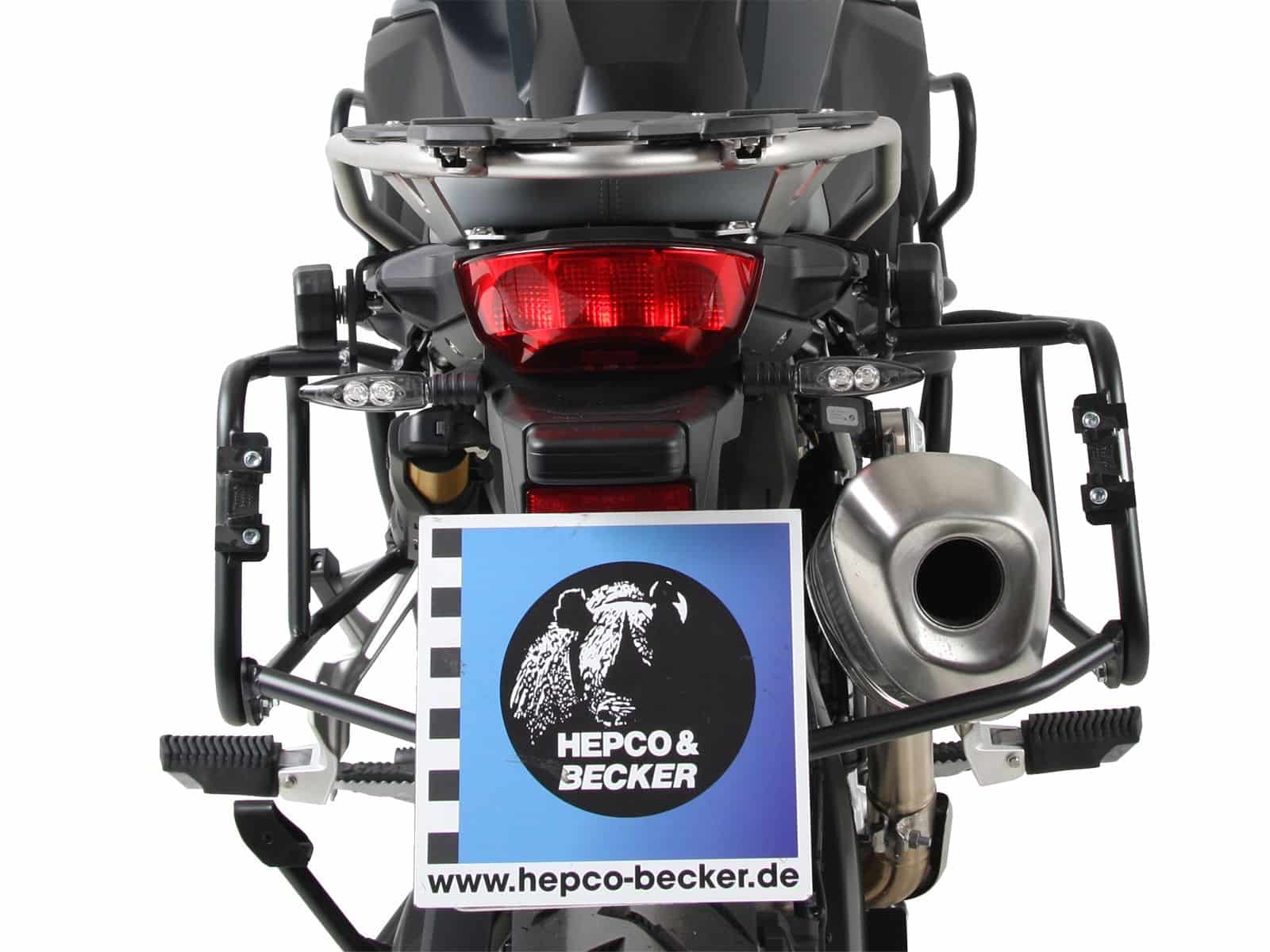 Seitenkofferträger Lock-it abnehmbar schwarz für BMW F 750 GS Hepco & Becker