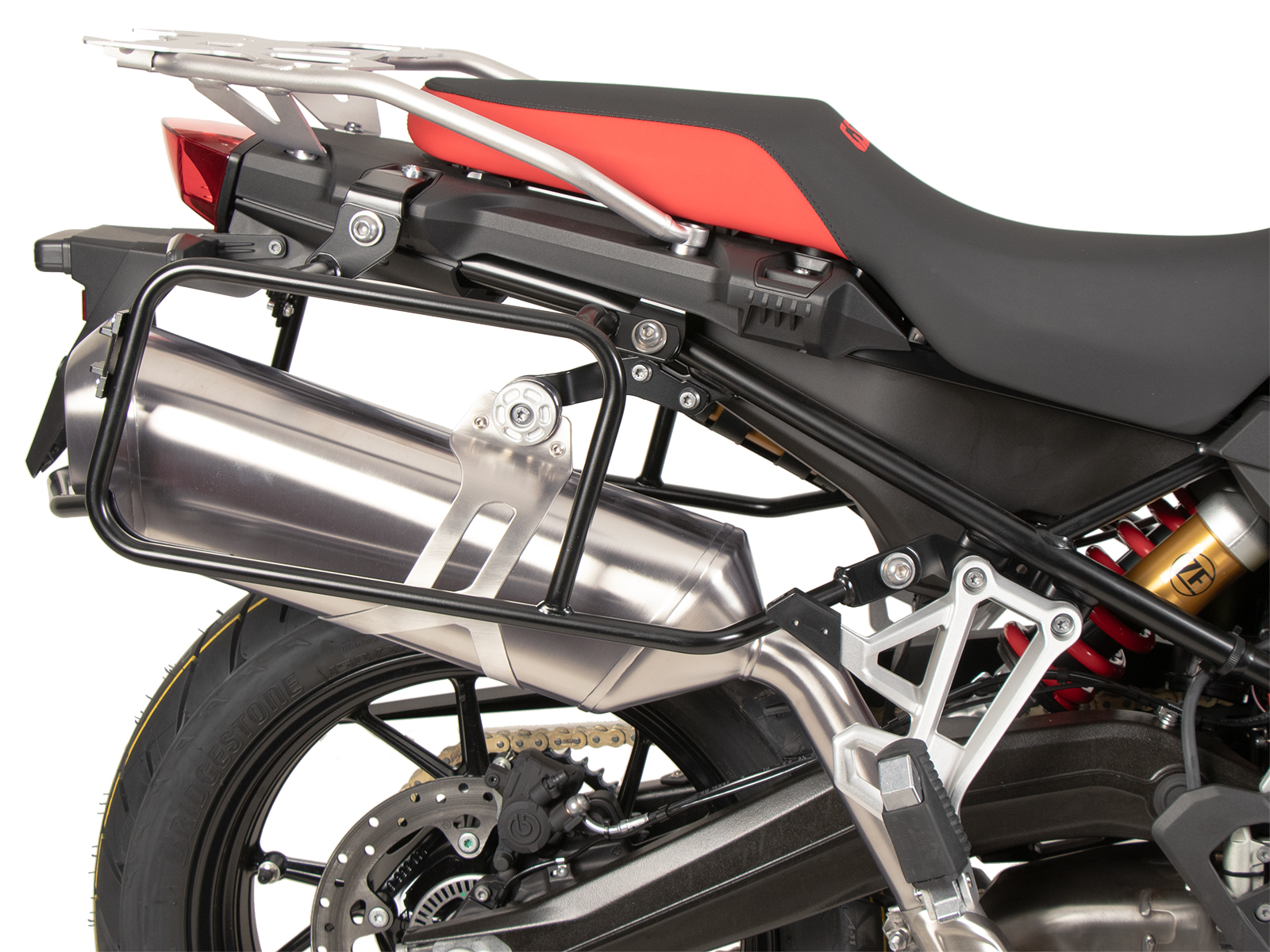 Seitenkofferträger Lock-it abnehmbar schwarz für BMW F 800 GS (24-) Hepco & Becker