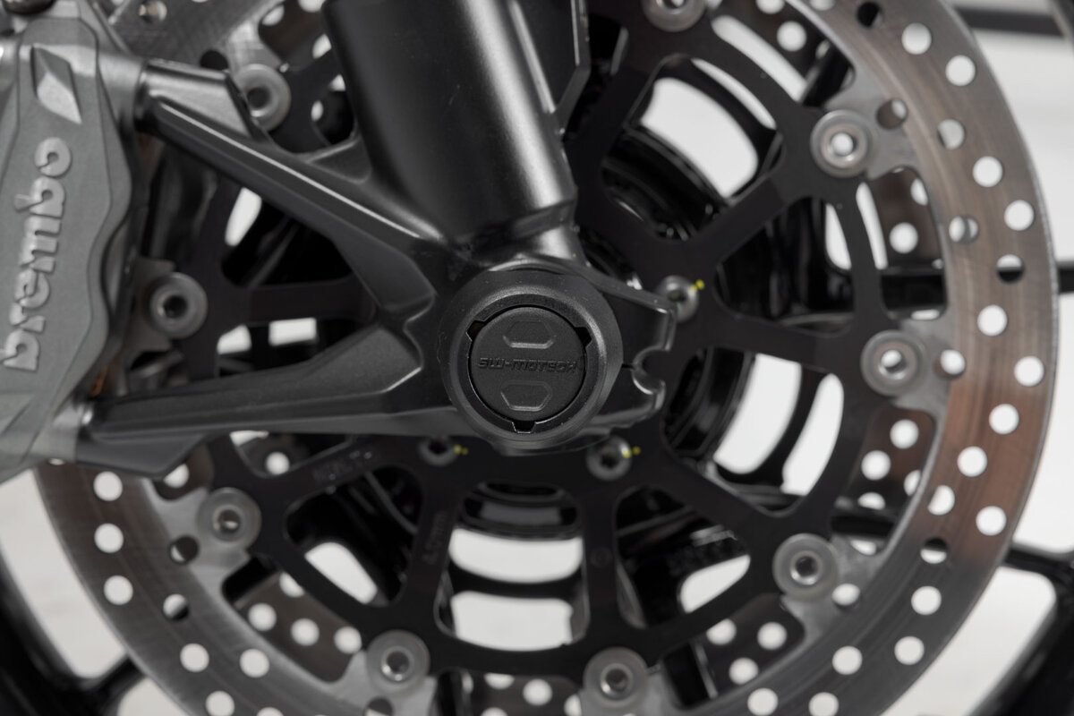 SW-Motech Sturzpad-Kit für Vorderachse Ducati-Modelle