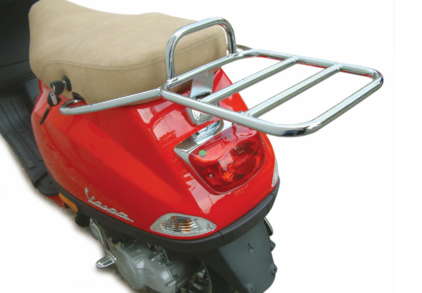 Gepäckbrücke hinten für Vespa LX/​LXV/S 50-150ccm, chrom