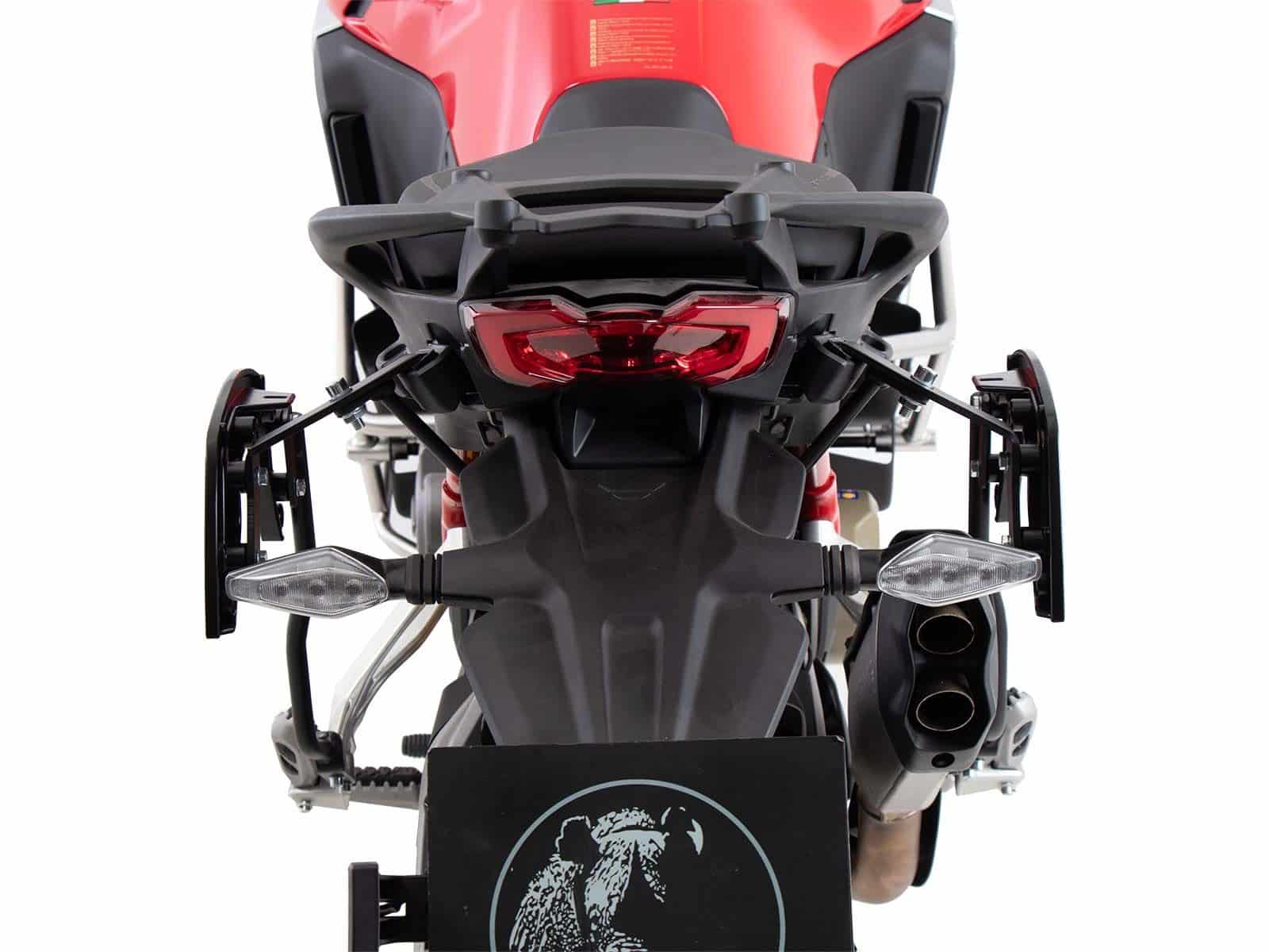 C-Bow Seitenträger schwarz für Ducati Multistrada V4/S/S Sport/Pikes Peak (21-24) /Rally (23-24)