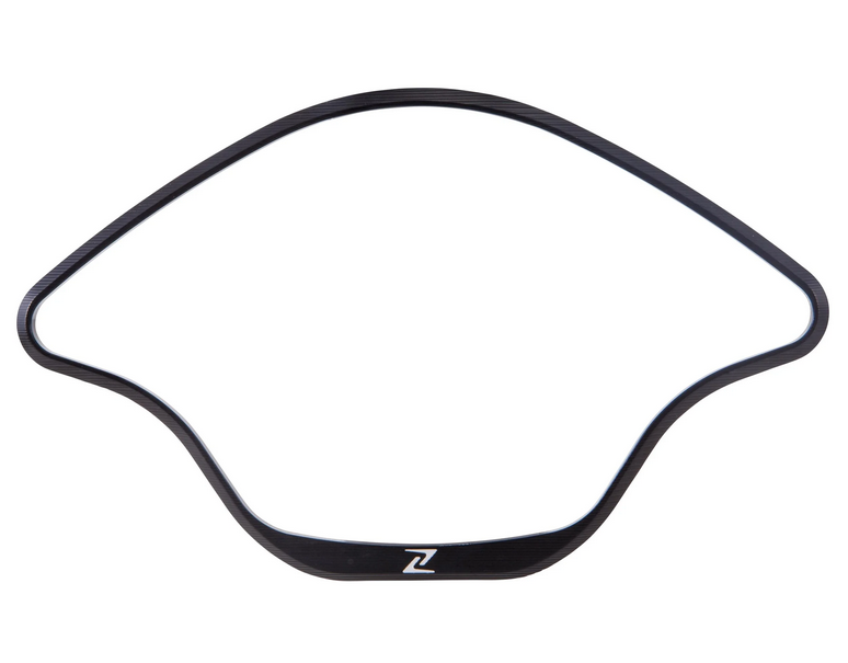 Zierring Tachometer ZELIONI für Vespa Primavera/​Sprint/Elettrica 50-150ccm 2T/​4T AC, schwarz