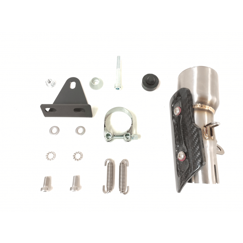 IXIL RC Endtopf Honda X-ADV 750 /Forza 750, Edelstahl silber, E-geprüft, Euro3+4+5