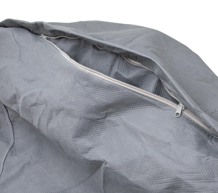 Faltgarage Indoor PREMIUM 2.0 für Vespa ET2/​ET4/​LX/​LXV/​S/​Primavera/​Sprint, Größe L, grau