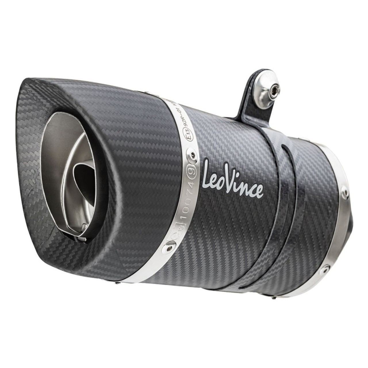 LeoVince Auspuffanlage LV Pro für Yamaha MT-03 /YZF-R3, Carbon, slip on, Euro4, E-Gutachten