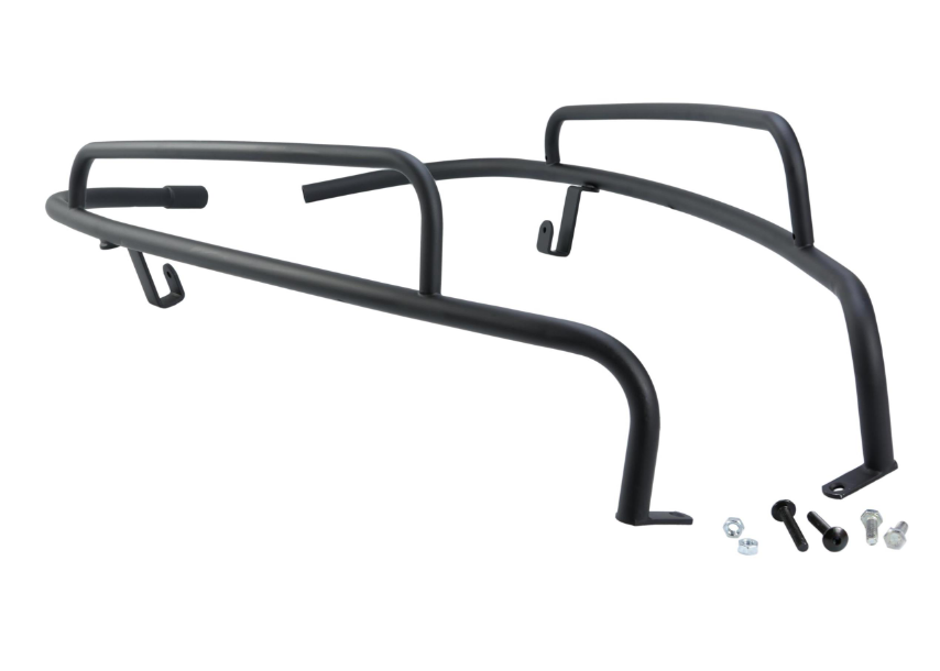 Sturzbügel FA ITALIA Seitenhaube für Vespa LX/​LXV/S 50-150ccm, schwarz